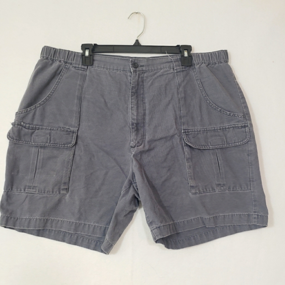 Savane mens Cargo Fishing Shorts summer, outdoor dusty blue cargo shorts